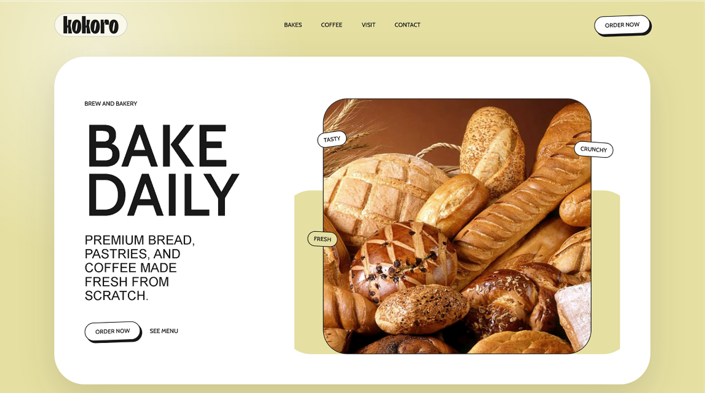Kokoro interface built with Perture
